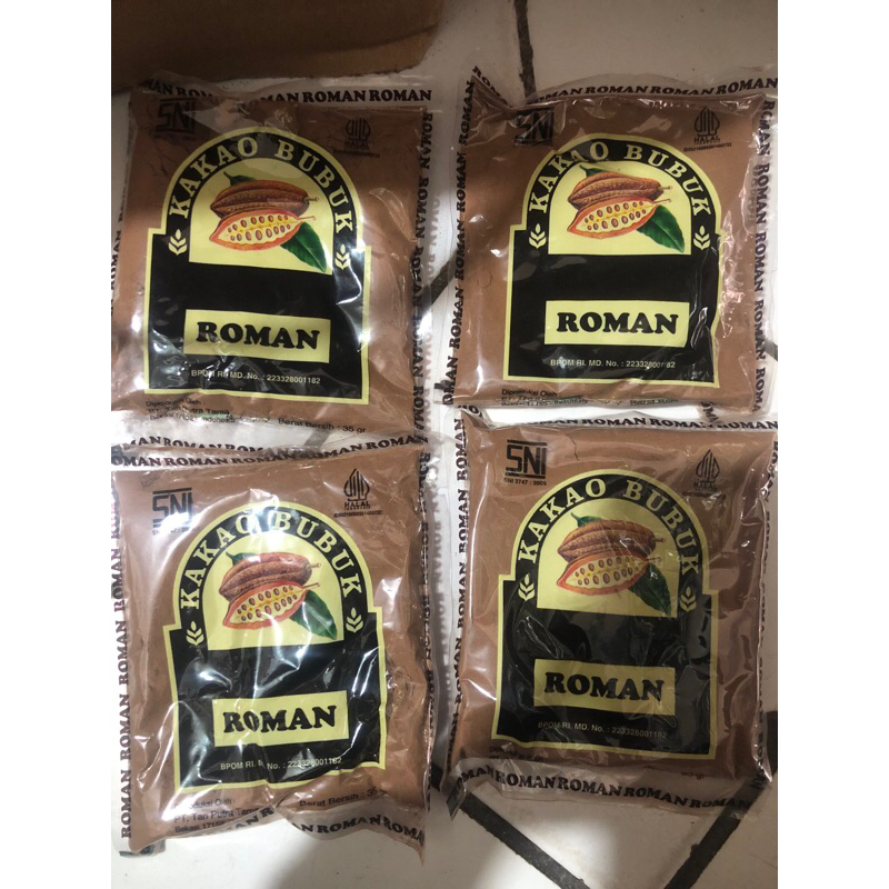 

Roman Coklat Bubuk Cocoa Powder 35gr 1 Sachet