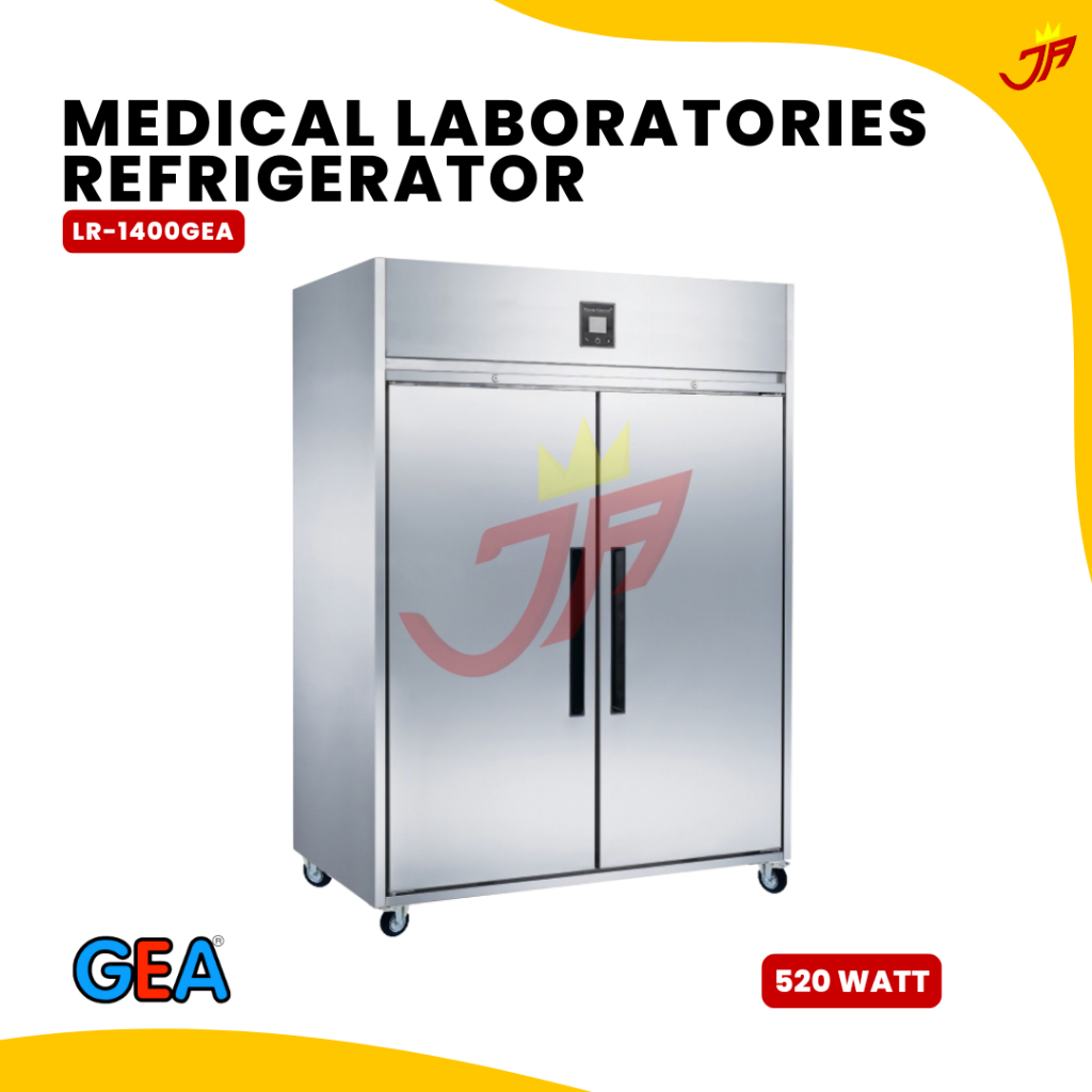 GEA MEDICAL LABORATORIES REFRIGERATOR PENYIMPANAN OBAT KULKAS LAB GEA LR-1400