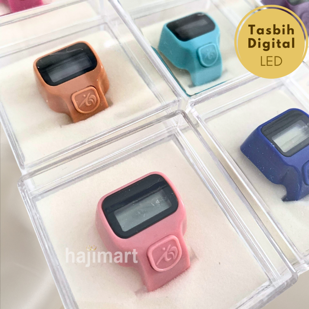 TASBIH DIGITAL LED MINI ALAT PENGHITUNG DZIKIR DIGITAL