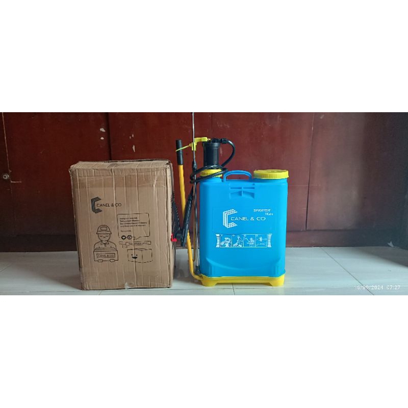 Tangki semprot Canel & Co kapasitas 16 liter tanki semprot pertanian dan hama