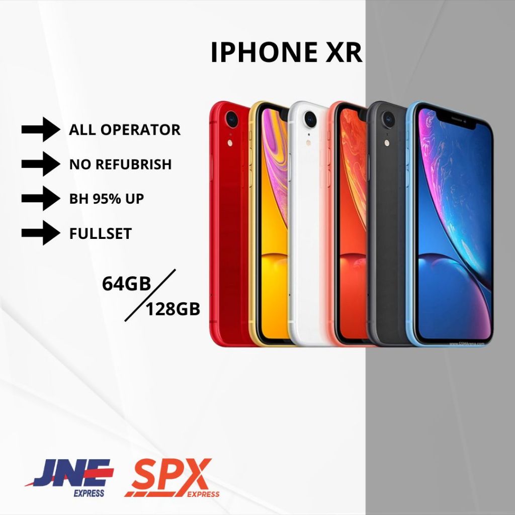 APPLE IPHONE XR 64GB 128GB SECOND ORIGINAL IP XR INTER HP MURAH XR LIKE NEW