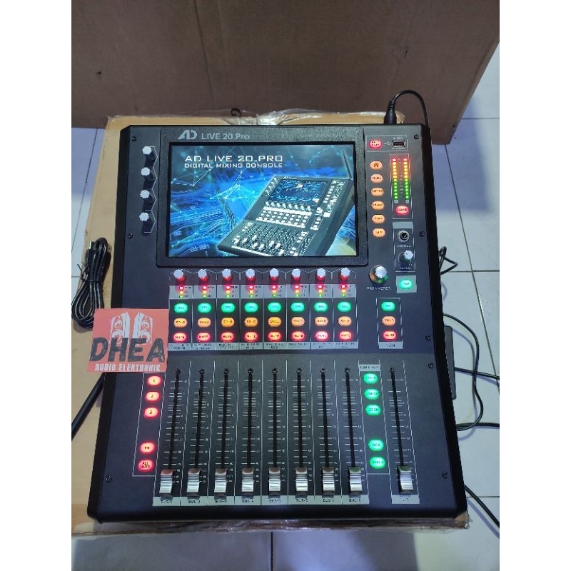 Mixer audio digital terbaru AD live 20 PRO