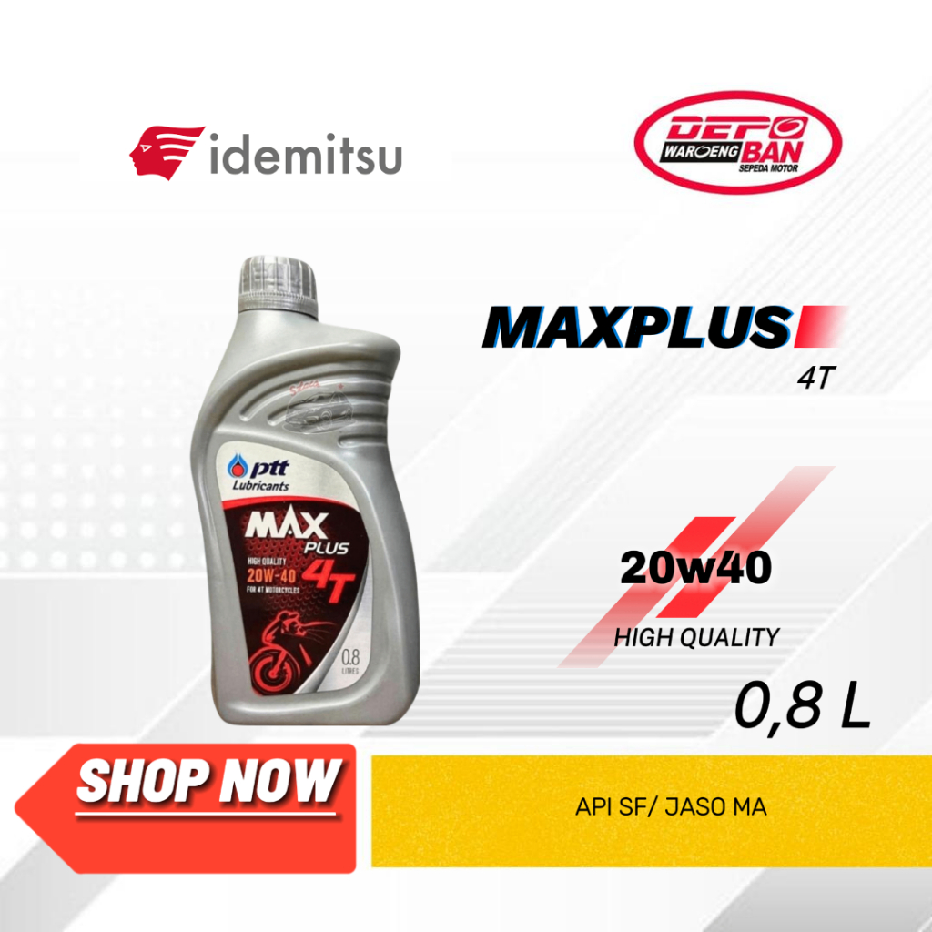 OLI 0.8L MAXPLUS 4T 20w40 PTT