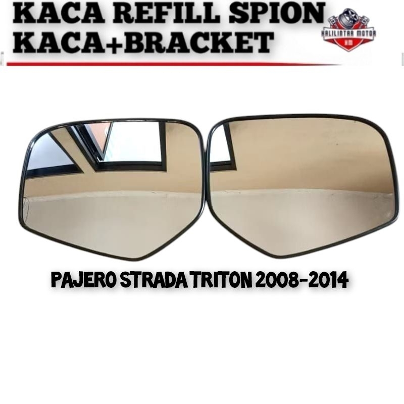 KACA SPION MOBIL MITSUBISHI PAJERO STRADA TRITON TAHUN 2008-2014 ORIGINAL