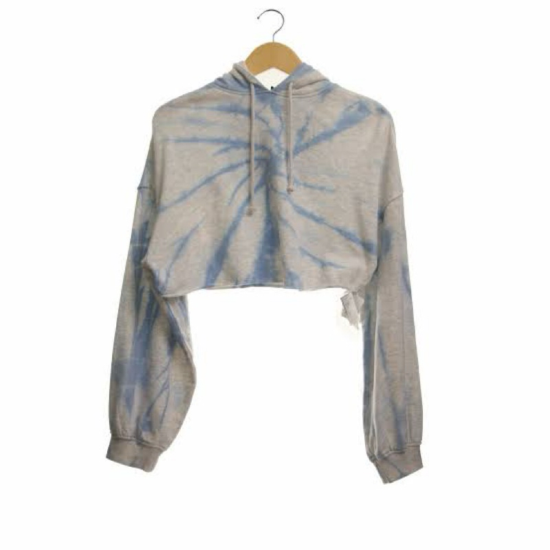 H&M hoodie crop tie dye (preloved)