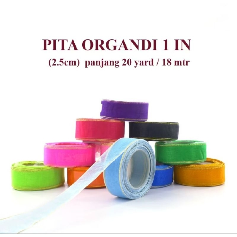 

PITA ORGANDI 2,5 CM / PITA ORGANDI ROLL / PITA TRANSPARAN