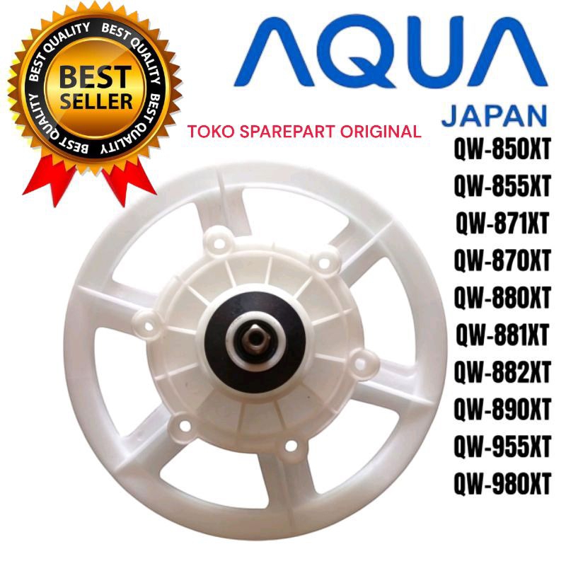 GEARBOX GIRBOK MESIN CUCI 2 TABUNG SANYO AQUA QW-850XT