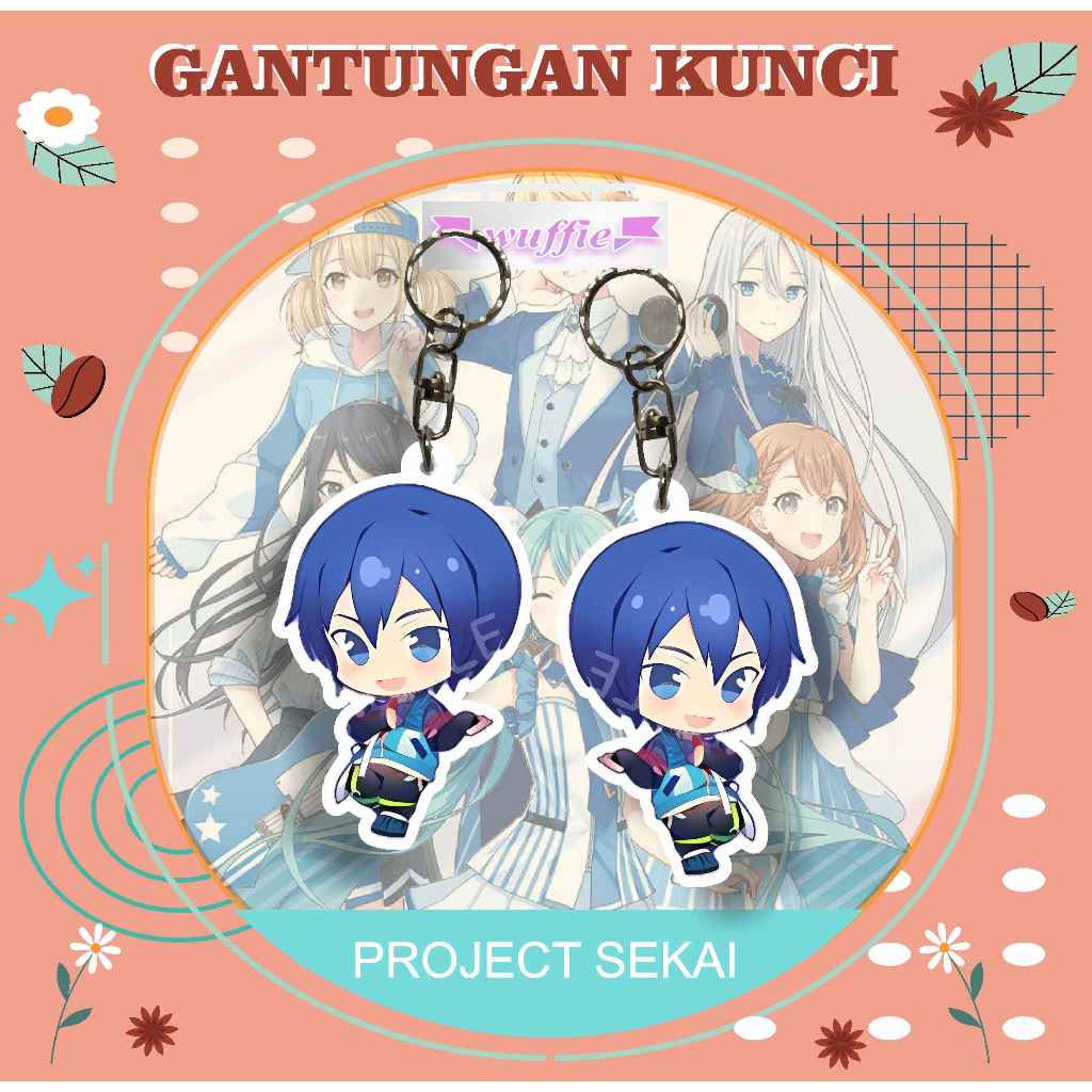 [BUKAN PO]  Gantungan Kunci Akrilik Project Sekai / Keychain Acrilic Project Sekai