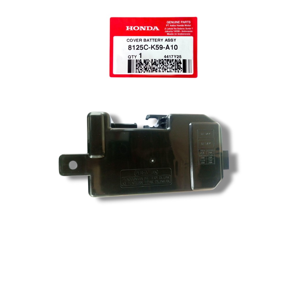 cover tutup aki vario 125 150 led original HGP HONDA 8125C-K59-A10