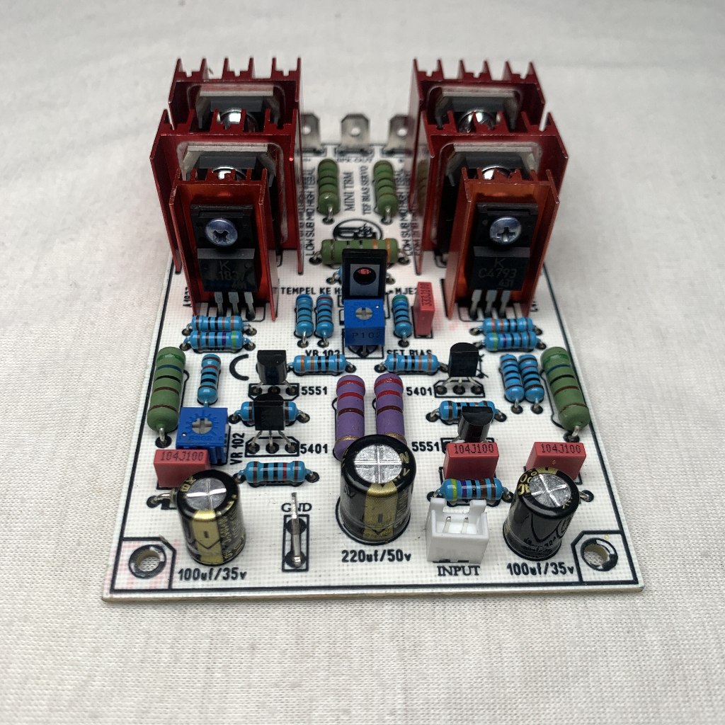 Kit Driver Mini TBM TEF Full Heatsink HS