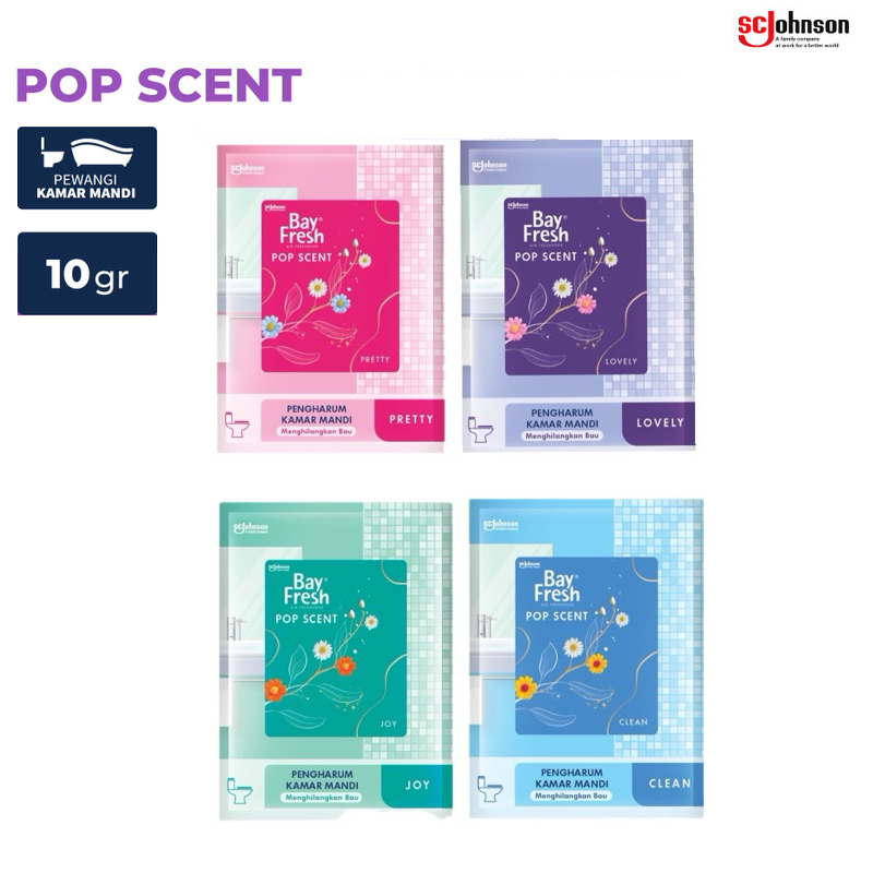 Bayfresh Pop Scent Air Freshener - Bay Fresh Pengharum Kamar Mandi