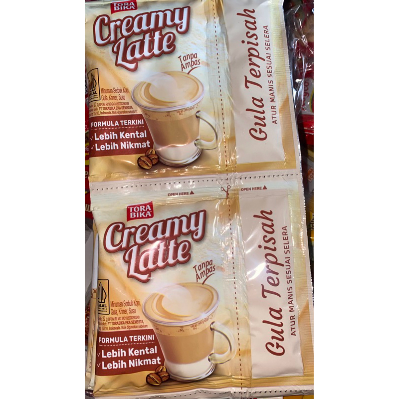 

tora bika creamy latte