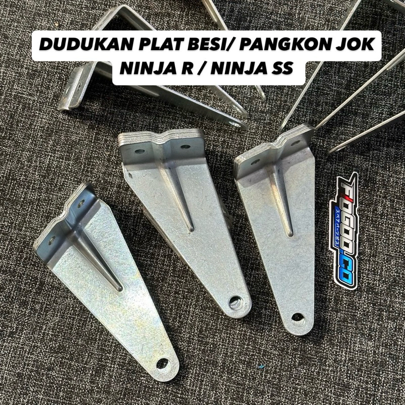 DUDUKAN JOK NINJA R SS BREKET BRAKET JOK ATAU DUDUKAN JOK NINJA R VICTOR SS KR150 PLAT DUDUKAN JOK N