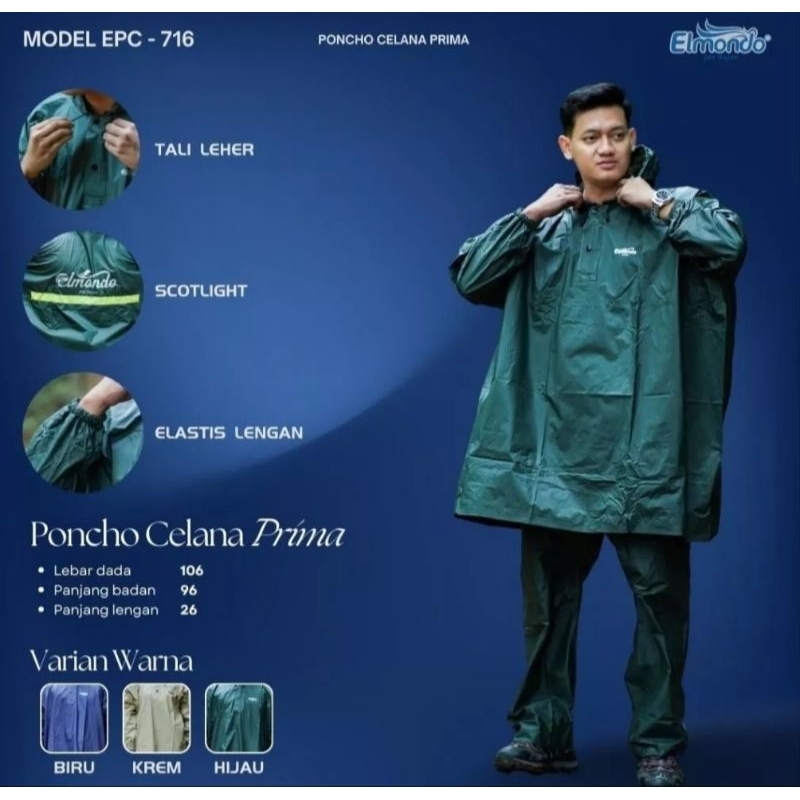 Jas Hujan Elmondo 716