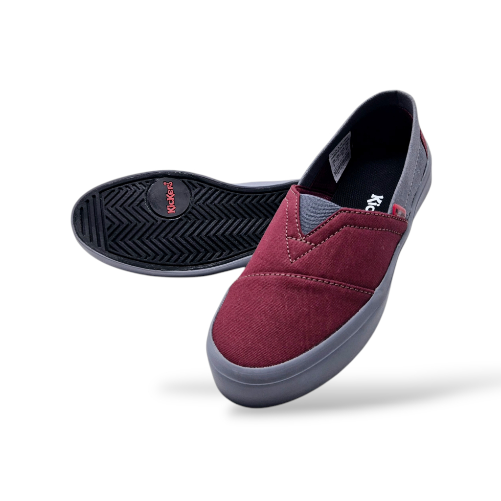 100% Aman Sepatu Kickers Ptu Slip Onria Dan Wanita Terbaru Kain Kanvas / Sepatu Pria Kasual / Sepatu