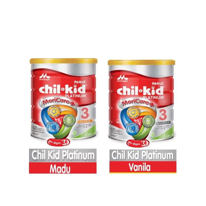 

Chil Kid Platinum madu + vanila Kaleng 800g