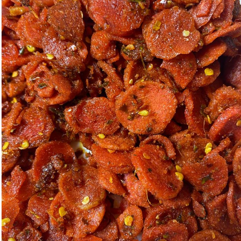 

SOSRENG Sosis Goreng Crispy Pedas-500gr