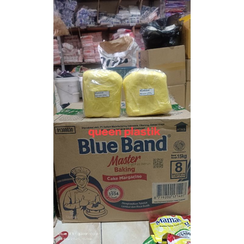 

blueband master mentega margarin 500 gr repack blueband kiloan