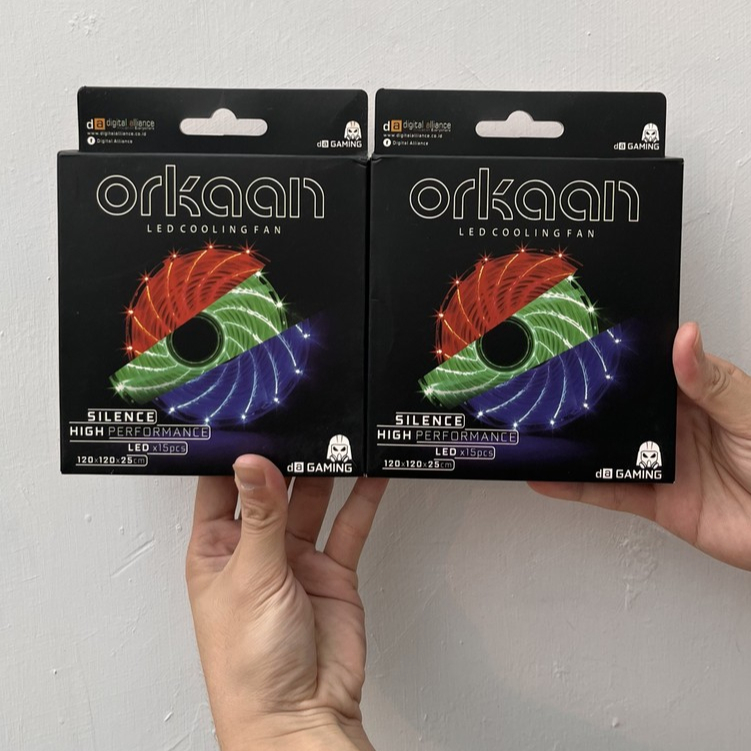 Digital Alliance Orkaan LED Fan 12Cm RGB