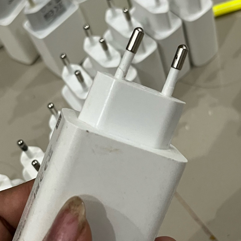 Adaptor xiaomi 33w bekas copotan model lama kabel micro