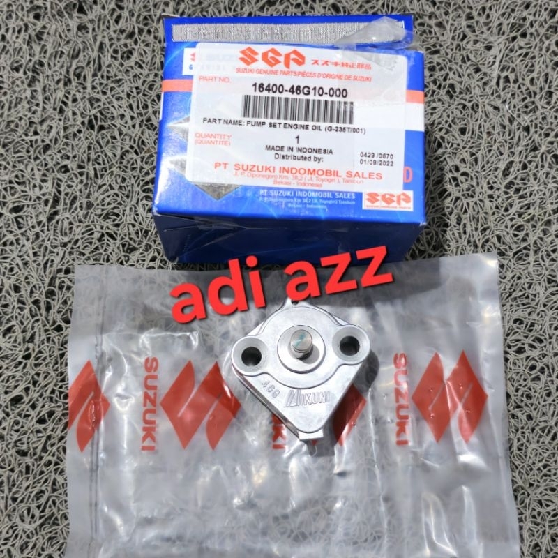 pompa oli mesin pump set engine oli MIKUNI spin skywave skyDrive hayate original sgp 16400-46G10