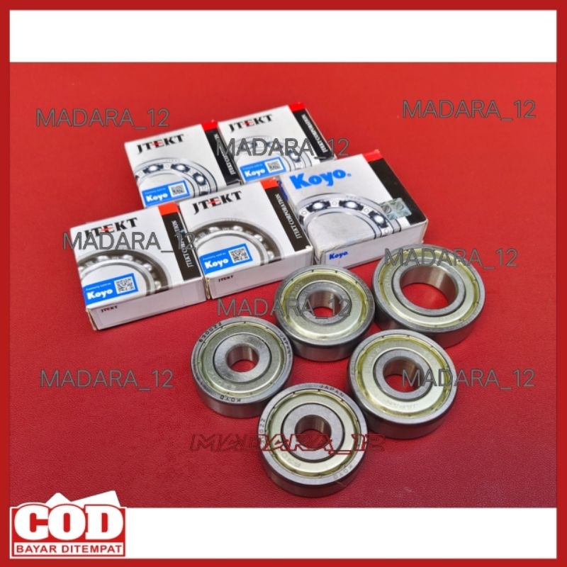 BEARING LAHER RODA SET KOYO JAPAN YAMAHA JUPITER Z Z1 BURHAN JUPITER MX OLD VEGA R LAMA VEGA R NEW V