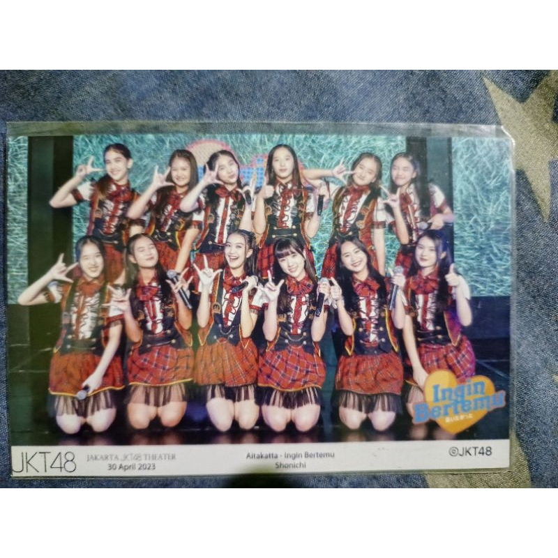 Photopack Shonichi Aitakatta gen 11 JKT48 -OFC