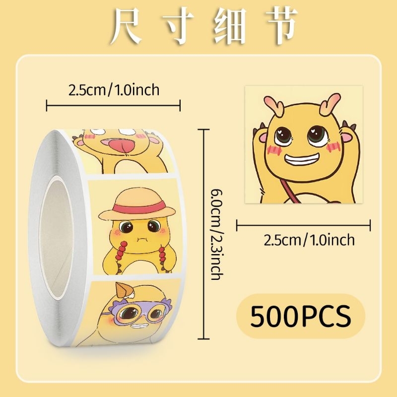 

READY Label Gulung Sticker Lucu Nailong
