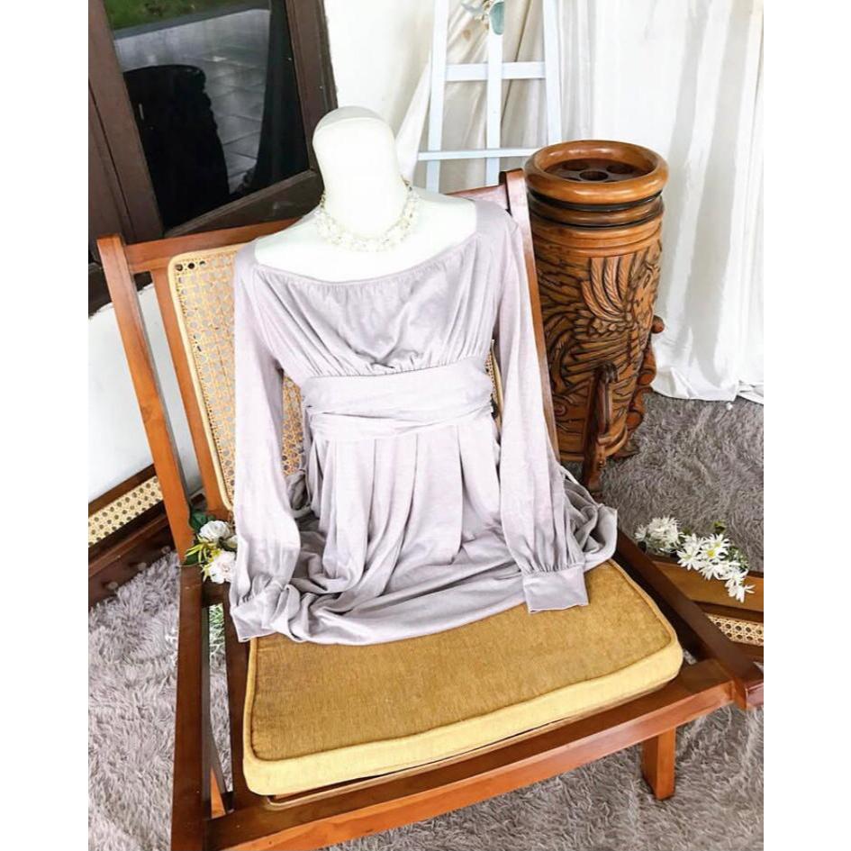Midi Dress Off Shoulder Elegan