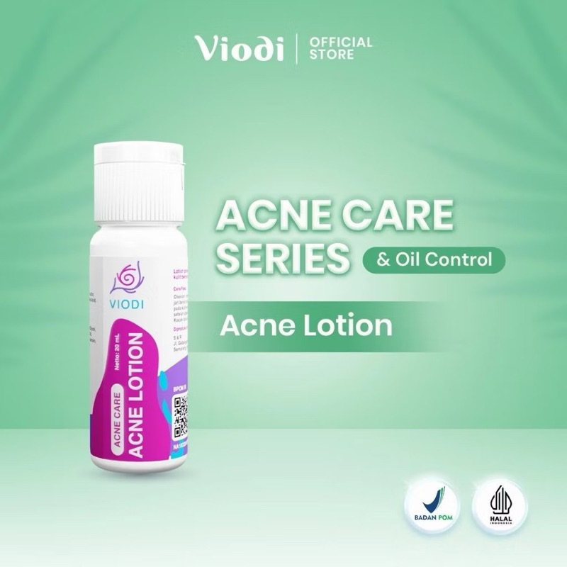 VIODI Acne Care - Acne Lotion 20 ml Skincare Perawatan Jerawat dan Mencegah Jerawat