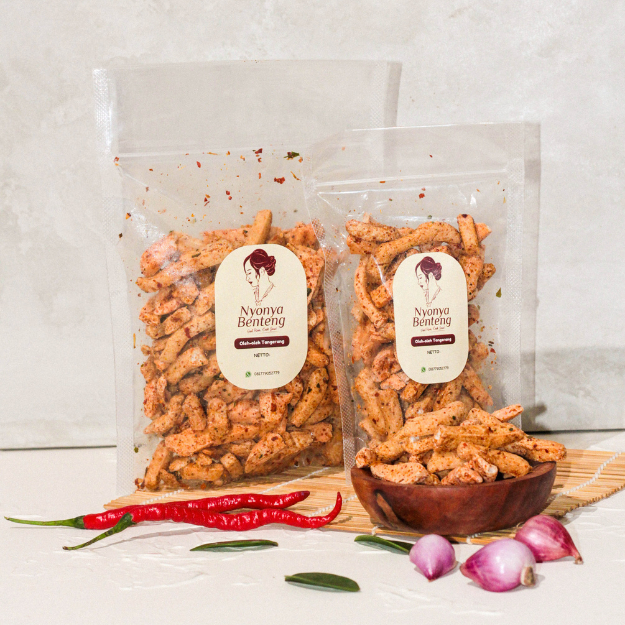

Basreng Stick Ikan Asli - Nyonya Benteng