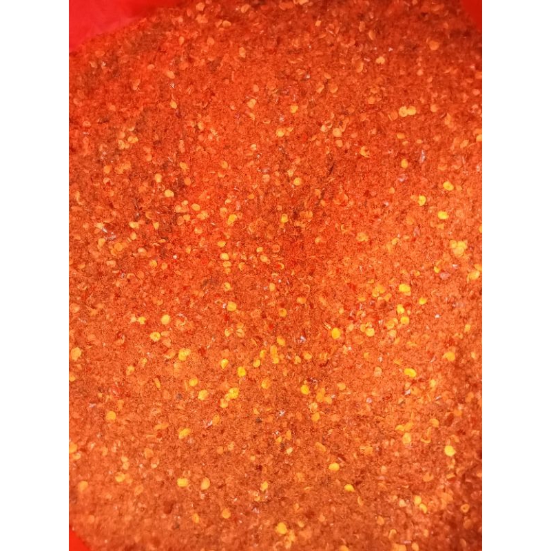 Cabe Bubuk Kasar / Cabe Bubuk Kasar Pedas Daun Jeruk / Cabe Bubuk Daun Jeruk 1kg