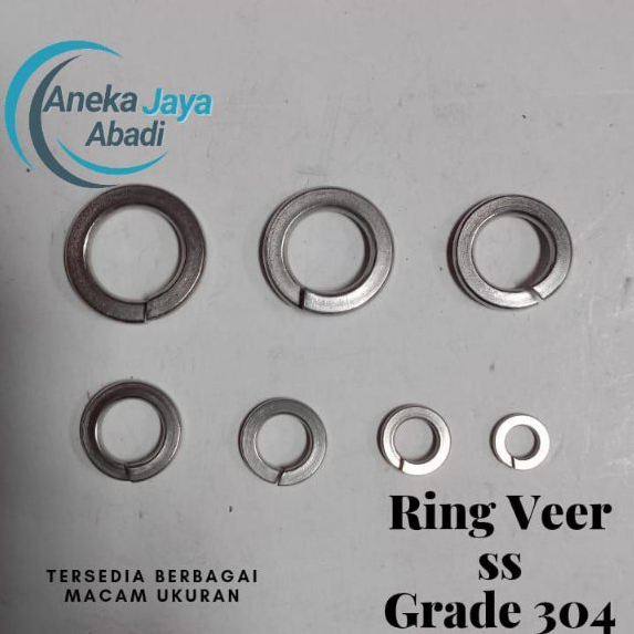 Ring Veer/Per SS304 /Spring Washer M22 - M24 Stainless Steel