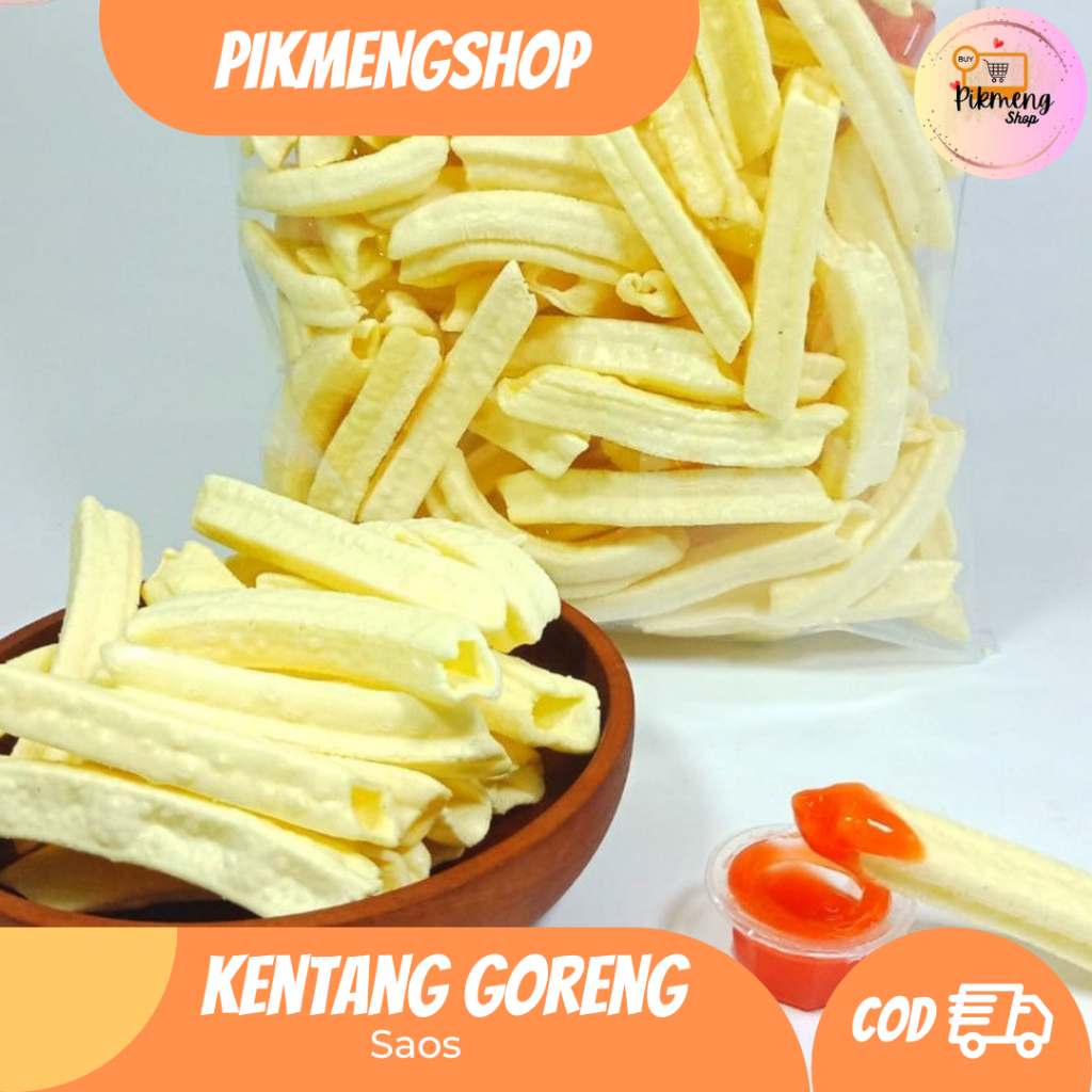 

Snack Kentang Goreng Murah Meriah Terdapat Berbagai Jenis Variasi Berat dan Rasa