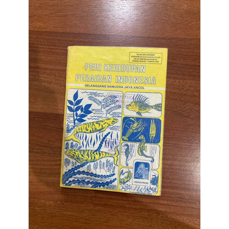 Buku bacaan - Peri kehidupan perairan Indonesia