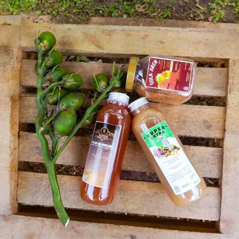 

RB22 PAKET KUMPLIT HEMAT 500 ML SARIPATI PINANG+KUPER EXTRA JAMU KUAT HERBAL PRIA DEWASA TAHAN LAMA