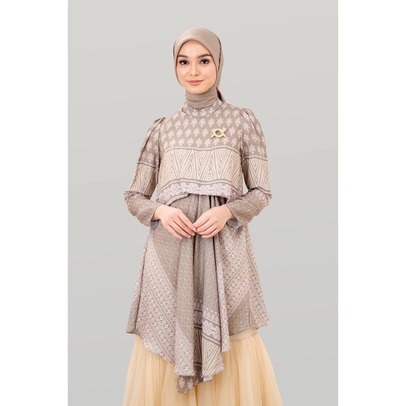 Sambas tunik wearing klamby/monogram benang jarum/monogram bs