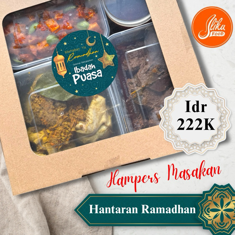 

Hantaran Ramadhan Hampers Masakan