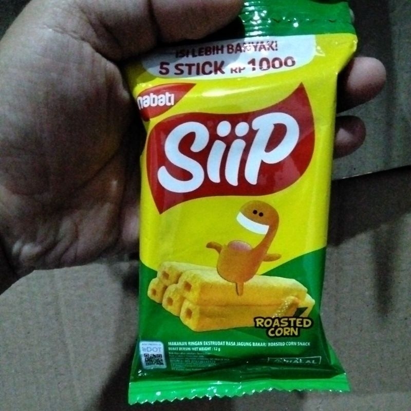 

siip richese nabati 5 stick coklat,keju,dan jagung