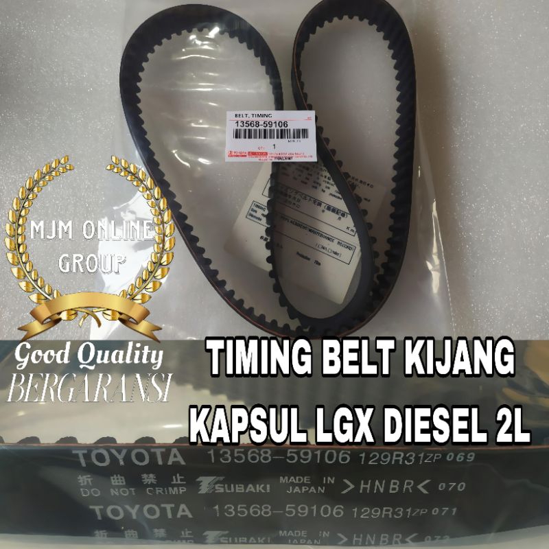 TIMING BELT KIJANG KAPSUL DIESEL 2L