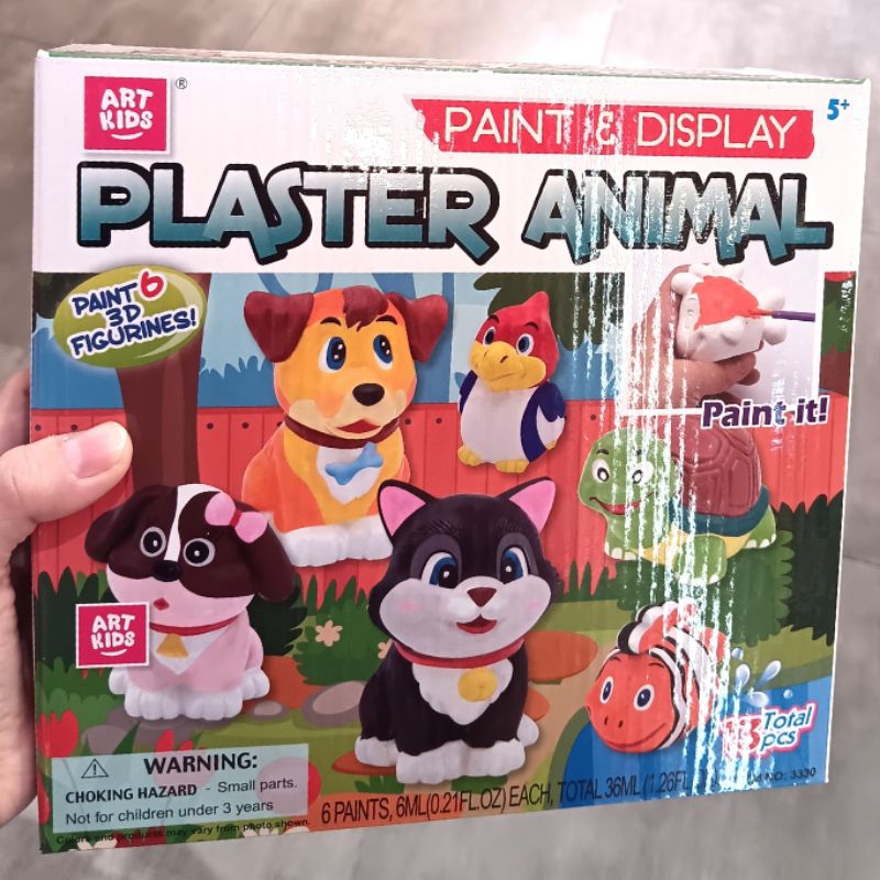 

DIY PAINTING ANIMAL 3D FIGURINES