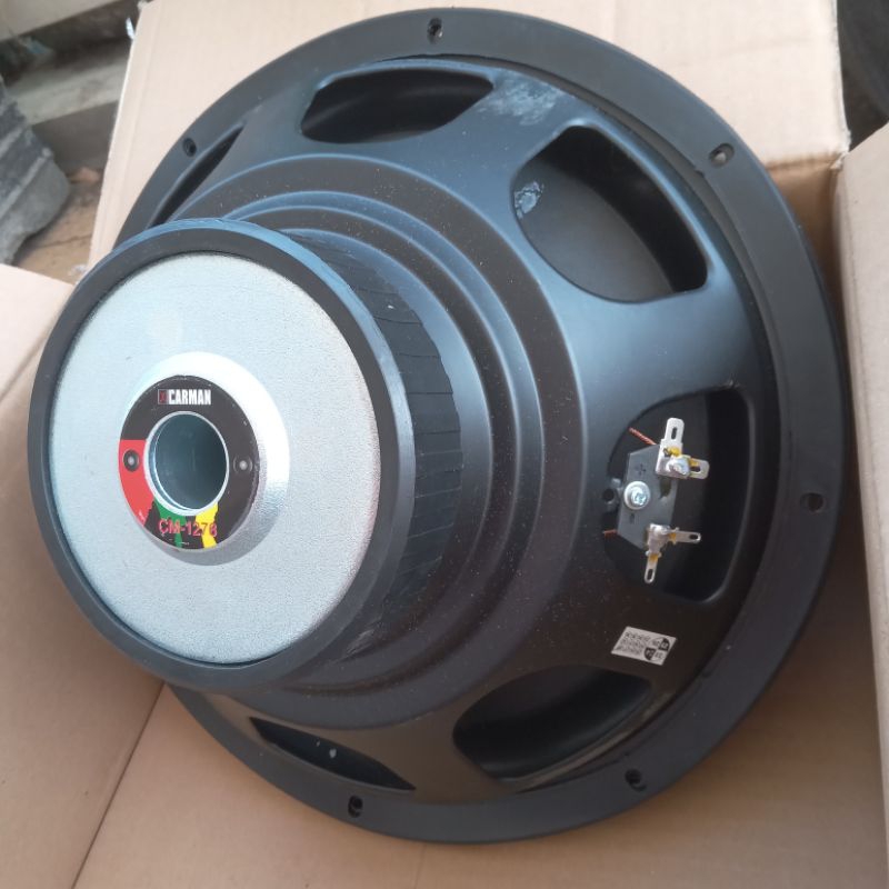 Speaker Subwoofer Carman CM-1278 12 Inch Speaker Mobil 12 Inch WARNA RANDOM
