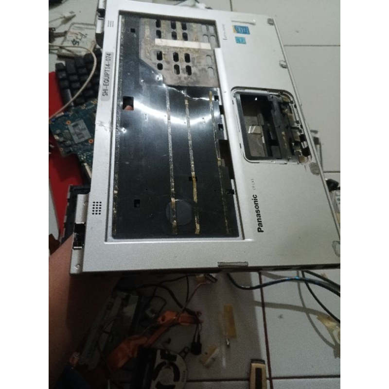casing bawah laptop panasonic cf-lx3  ori
