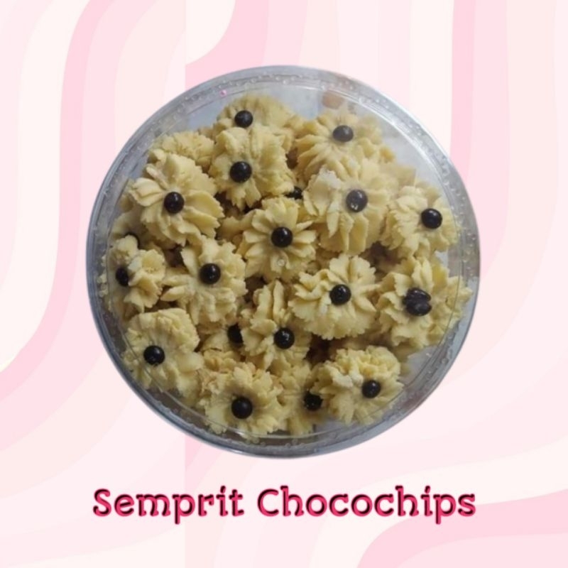 

Thumbprint Original Chocochips | Kue Semprit Original Chocochips 250gram