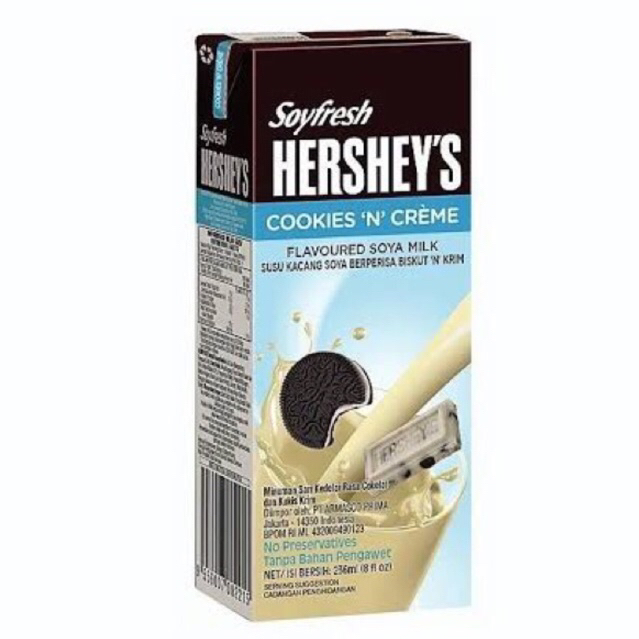 

Hershey’s Soyfresh Cookies N Cream 236ml