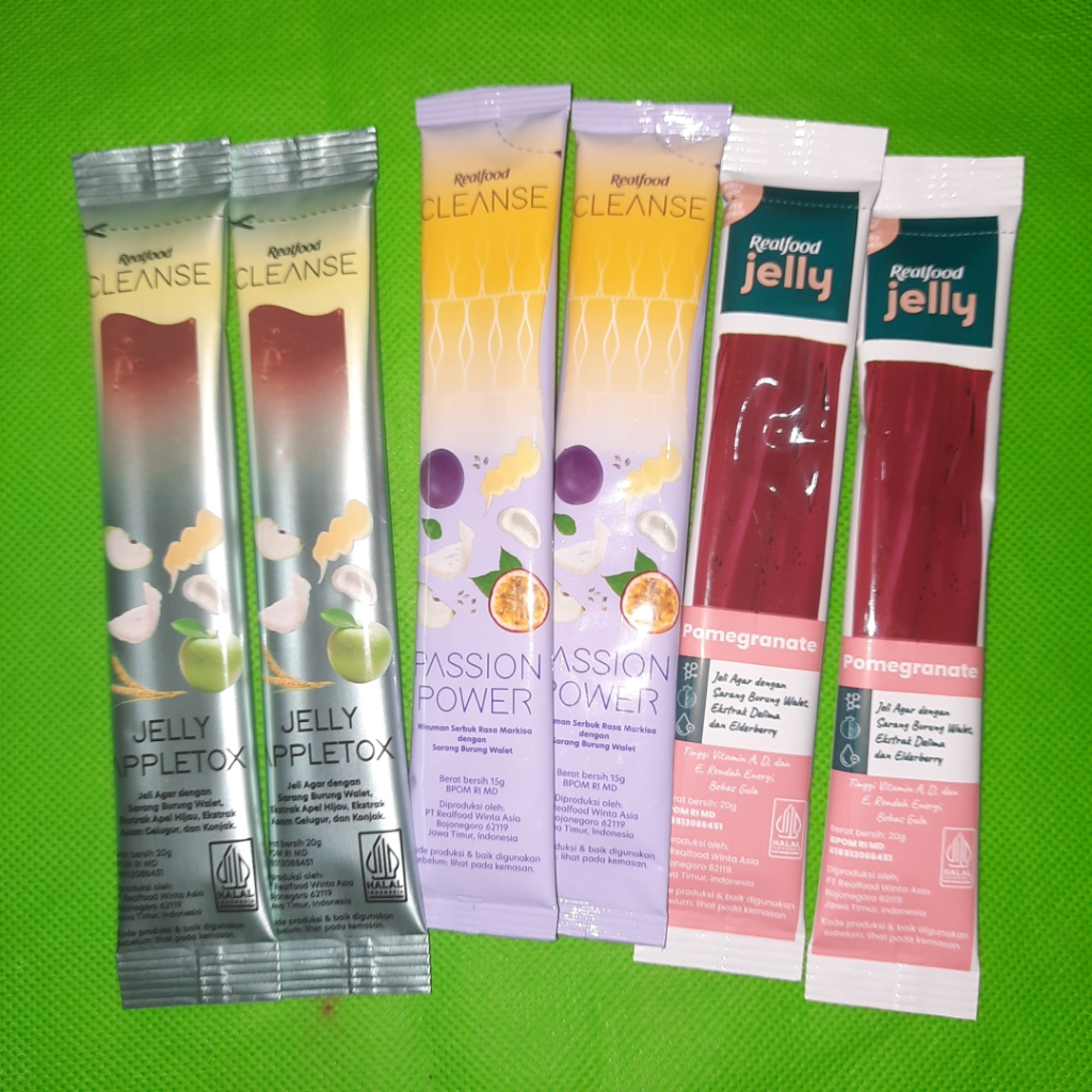 

realfood jelly sarang burung walet 1pcs