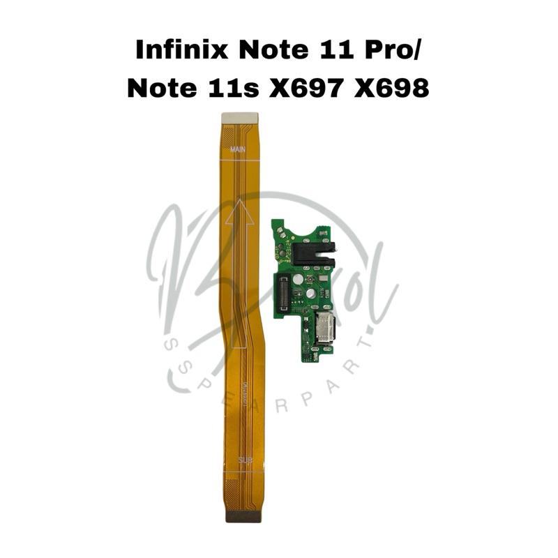 Flexible Board / Papan Cas / Conector Cas Infinix Note 11 Pro / Note 11s X697 X698