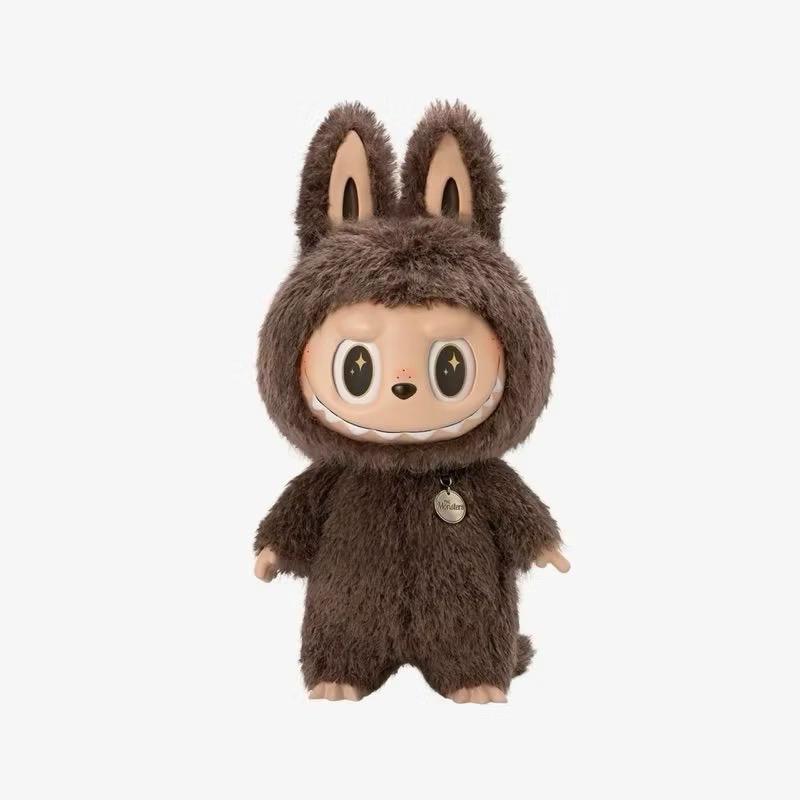 Zimomo I Found You The Monsters Labubu Besar Coklat Cokelat - Ready Stock Original Pop Mart