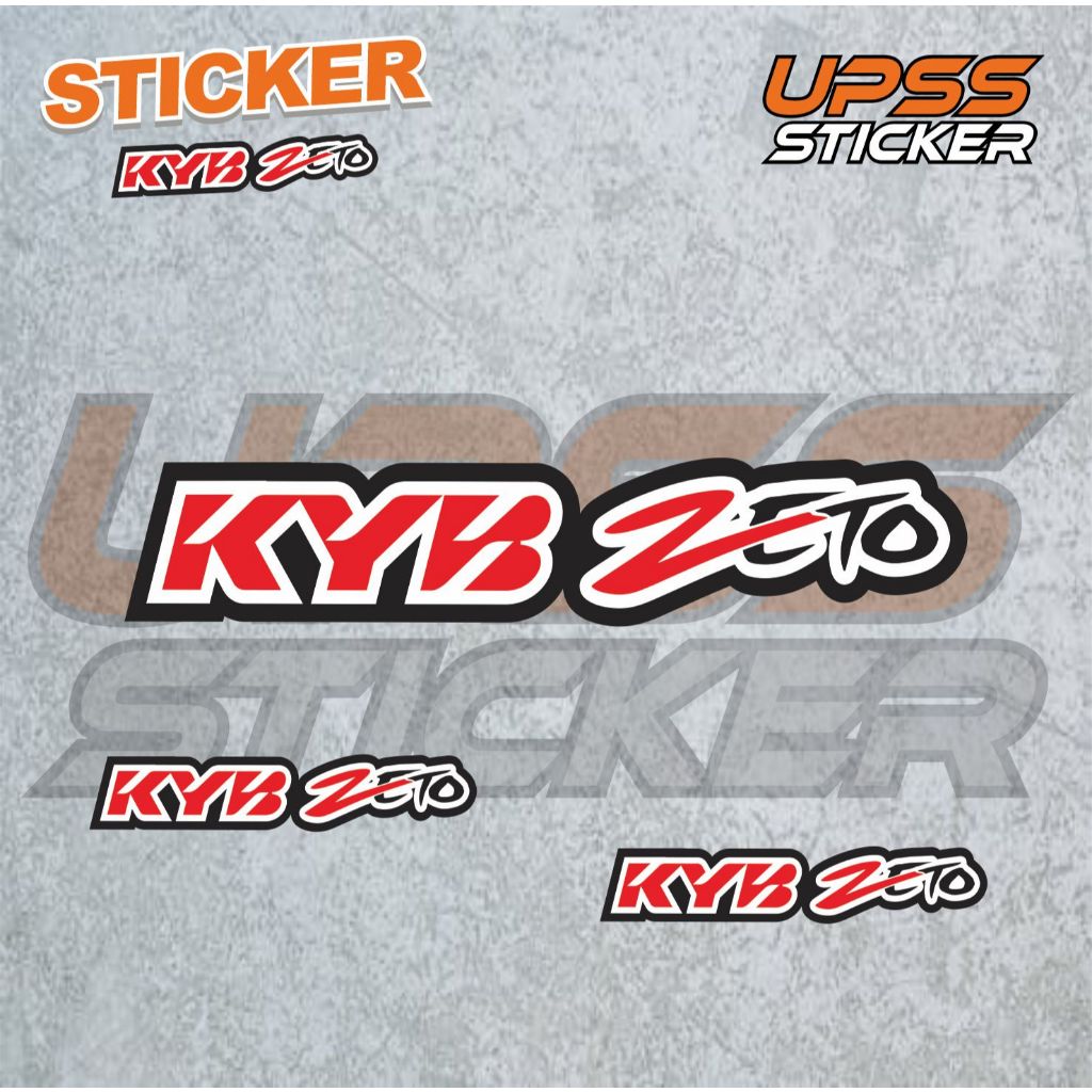 

Stiker Sticker KYB Logo Zeto Brand Band Aesthetic Journal Clothing Basic Casing Striping Tempel Label Merk Dinding Graftac Vinyl High Quality decal