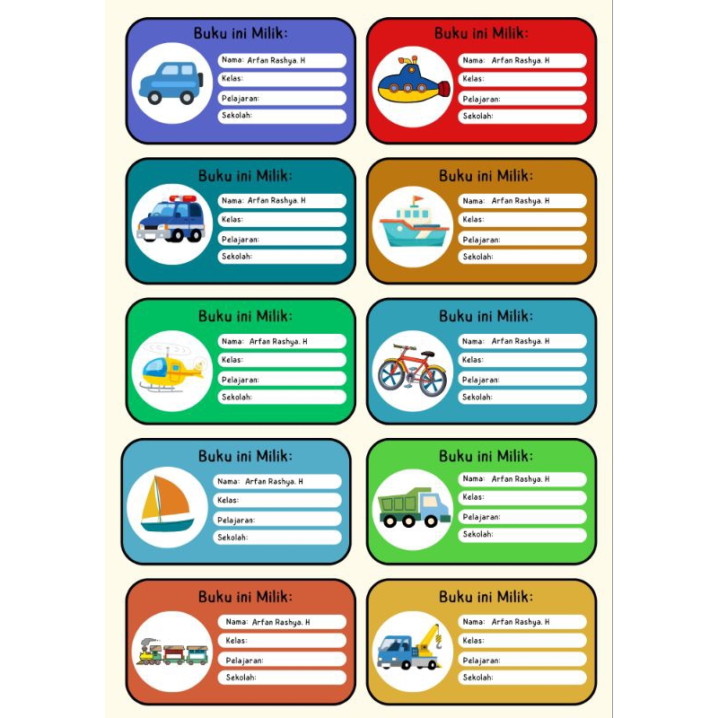 

Stiker Label Nama Anak